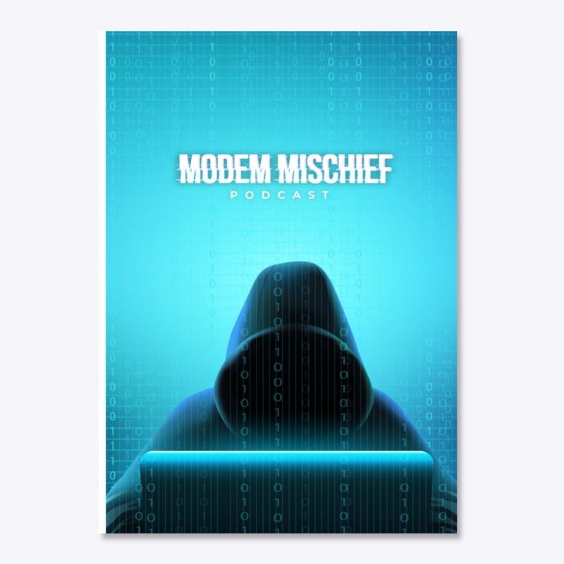 Modem Mischief Classic Sticker